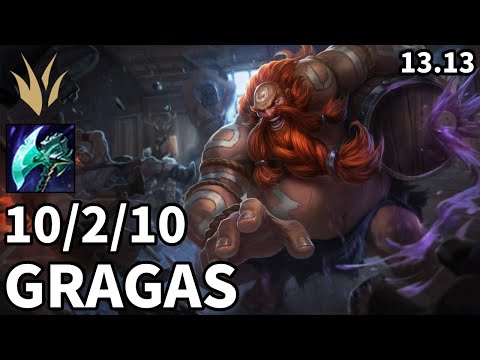 Gragas Jungle vs Evelynn - KR Master | Patch 13.13