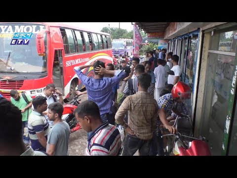 রংপুরে বাসের টিকেট টিকেট কালোবাজারে, দুর্ভোগে যাত্রীরা