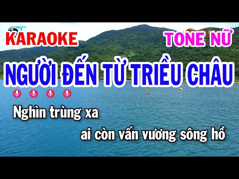 Karaoke Người Đến Từ Triều Châu Tone Nữ | Nhạc Sống Tuấn Cò Karaoke
