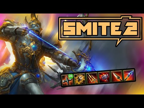 SMITE 2 Chiron Build 2026 - First Look Of Chiron On Release Day!!!