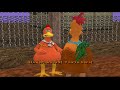 Chicken Run Mission 2 And 3 Gameplay PS1