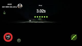 BMW 330e Stage 2 - 100-200km/h 8.78s Dragy #330e #bmw330e #b48b20 #b48 #b46 #dragy