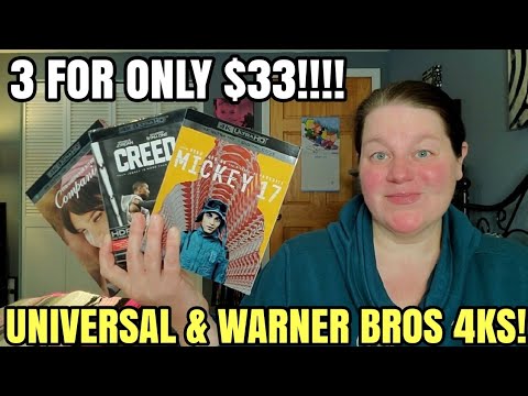 AMAZON 4K SALE HAPPENING NOW!!! Buy 3 For $33!!!! | Universal and Warner Bros Movies 