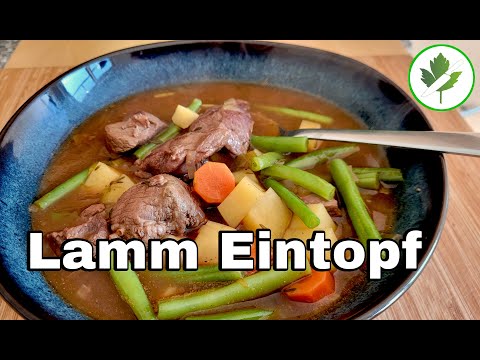 Delicious lamb stew with beans and potatoes 👉 fantastic 😊