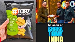 TAGZ Potato Chips- Worth the hype? 🤨🍟| Unboxing & Review | TRYING SHARK TANK INDIA PRODUCTS!