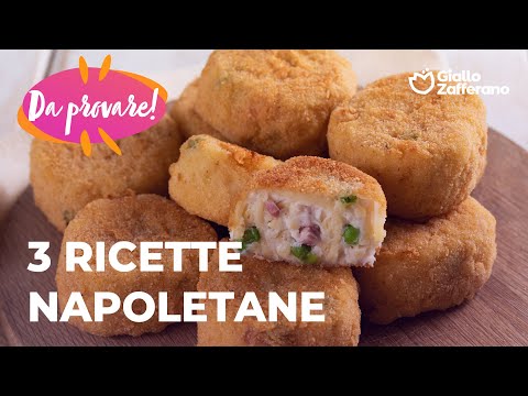 3 RICETTE NAPOLETANE SUPER SFIZIOSE 🔥🔥😍
