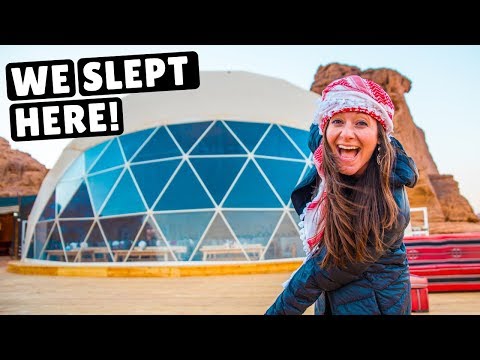 Sleeping in a MARTIAN DOME | Wadi Rum, Jordan