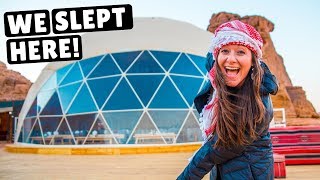 Sleeping in a MARTIAN DOME | Wadi Rum, Jordan - YouTube