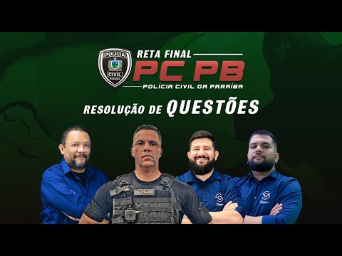 RETA FINAL PC-PB - CORREÇÃO DE SIMULADO - DIA #1