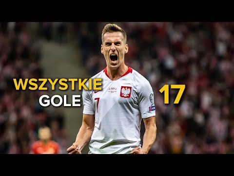 Arkadiusz Milik - Wszystkie 17 Goli Dla Reprezentacji Polski