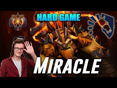 Miracle Earthshaker | Hard Game.. | Dota 2 Pro Gameplay