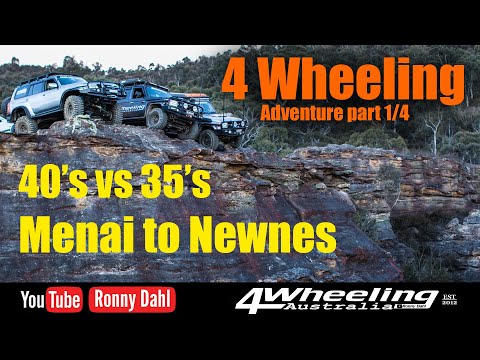 4 Wheeling Adventure, 40's vs 35's, Menai to Newnes part 1/4