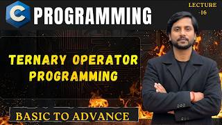 Ternary / Conditional Operator in C Programming | In Hindi