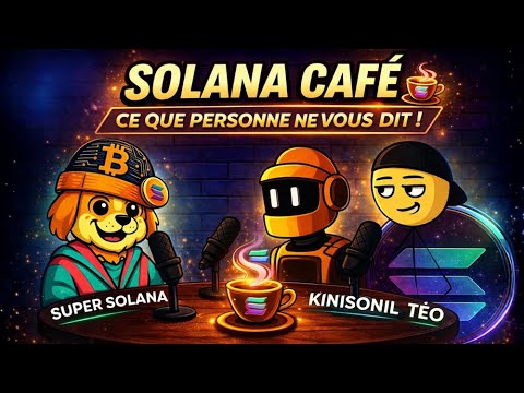 En 2026 les cryptos vont continuer de monter ? Solana Café #66 (16 janvier NEWS & ALPHA)