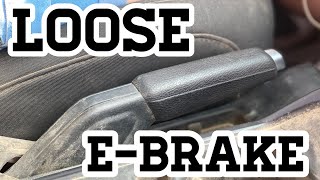 Fix a Loose E brake handle on a Jeep JL: JT