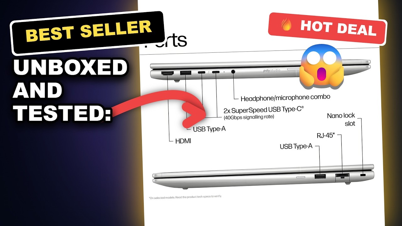 Unboxed and Tested: HP EliteBook 6 G1a 16 Review review video