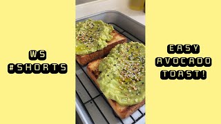 Easy Avocado Toast! #Shorts