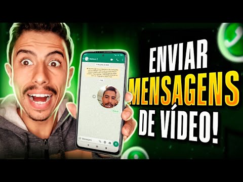 Thumbnail do vídeo: Como ENVIAR MENSAGENS DE VÍDEO pelo WHATSAPP | NOVA FUNÇÃO OFICIAL!