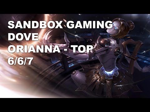 SANDBOX Gaming Dove Top Orianna vs Renekton - KR Challenger Rank Game