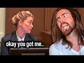 Amber Heard Caught Lying by Johnny Depp's Lawyer | Asmongold Reacts