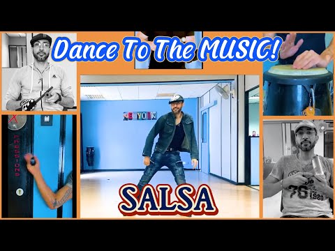 Salsa Musicality Examples: Clave - Conga - Maraca - Cow Bell - Guiro - Guitar! #salsamusicality