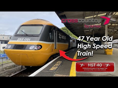 Crossing The Country On A 47 Year Old Intercity Classic! CrossCountry HST First Class Review