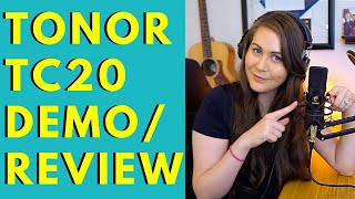 Video thumbnail for TONOR TC20 XLR CONDENSER MICROPHONE REVIEW | BUDGET MIC by Autumn Gard