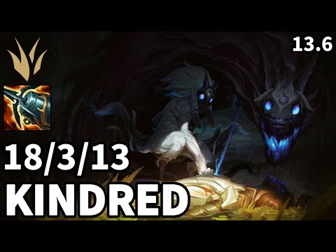 Kindred Jungle vs Lillia - EUW Master | Patch 13.6