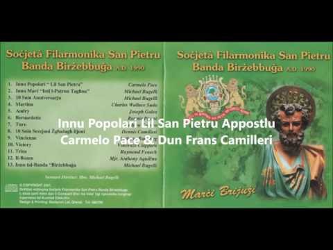 01. Innu Popolari Lil San Pietru - Carmelo Pace (Banda Birżebbuġa)(Marċi 2001)