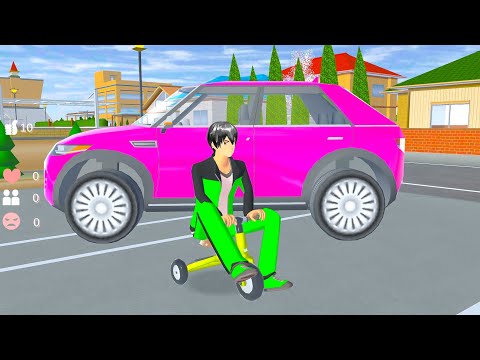 SUV Car and Other Vehicles Police Officer Car Escaping Sakura Simulator - Android Gameplay.