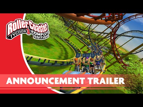 RollerCoaster Tycoon 3: Complete Edition Announce Trailer thumbnail