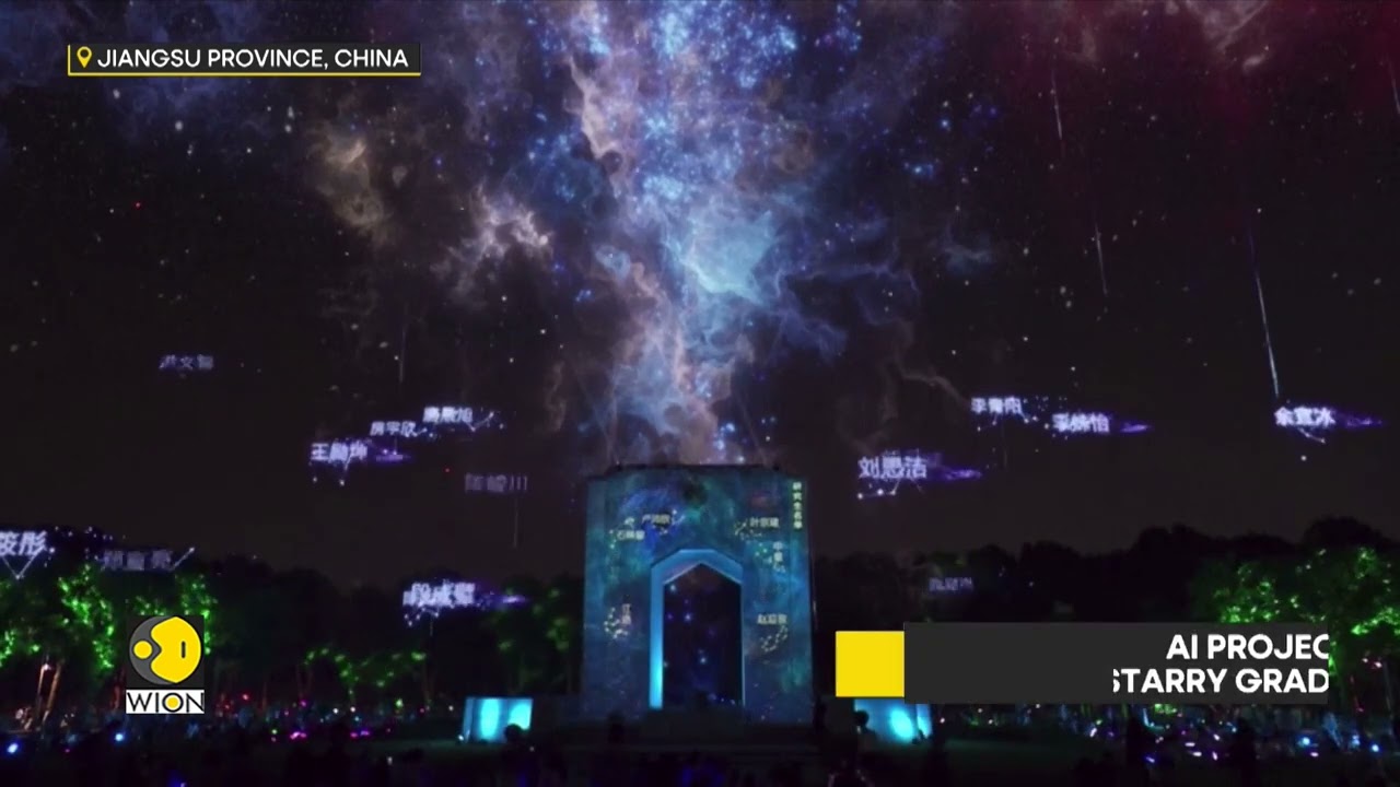 China: AI Powers 'Brightest Star' Spectacle; Paints Campus With Student Stories | WION News