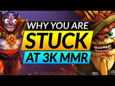 Why You Are NEVER Going To Be a PRO: 3K MMR ANALysis - Dota 2 Pro Tips and Tricks Guide