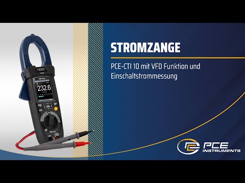 Produktvorstellung der Stromzange PCE-CTI 10 | #pceinstruments