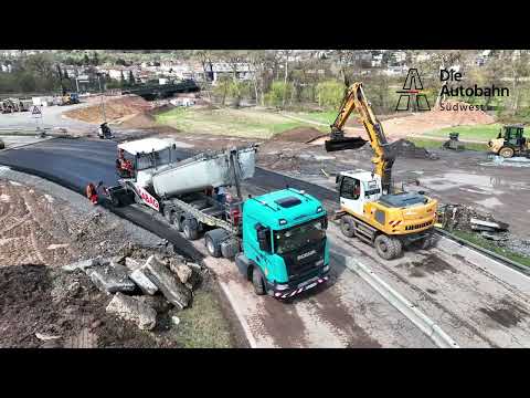 Referenzprojekt: Highlight-Video von der 50-Stunden-Sperrung der A8 bei Pforzheim
