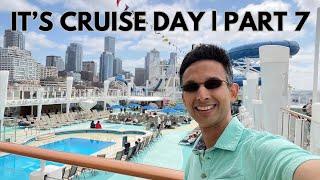 IT'S CRUISE DAY | Norwegian Bliss Alaska Cruise Embarkation Day Vlog | Part 7