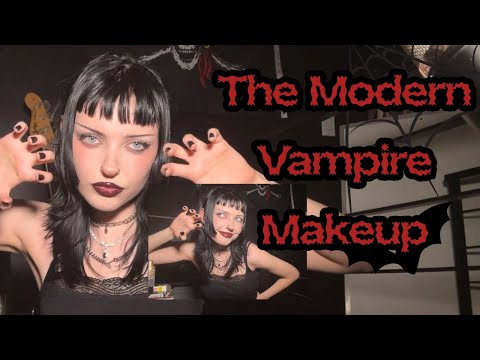 How to get the "Modern Vampire" Look | Grunge and Vampy Makeup Tutorial