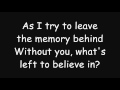 Duran Duran - Out Of My Mind (Lyrics)