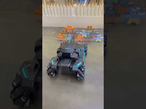 Remote control tank toy Super large water bomb launching armored vehicle #toy  #shorts