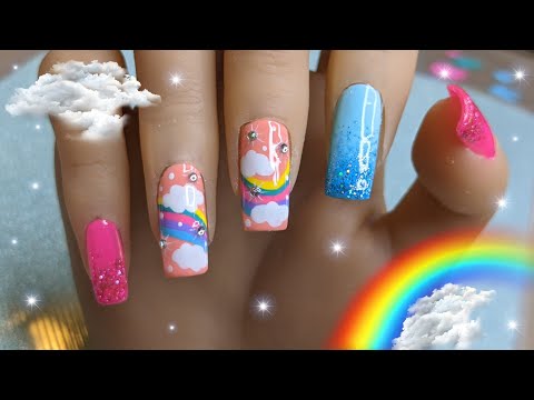 UÑAS DECORADAS fáciles y bonitas PASO A PASO | Easy Nailart ♥ NailArt By Andy
