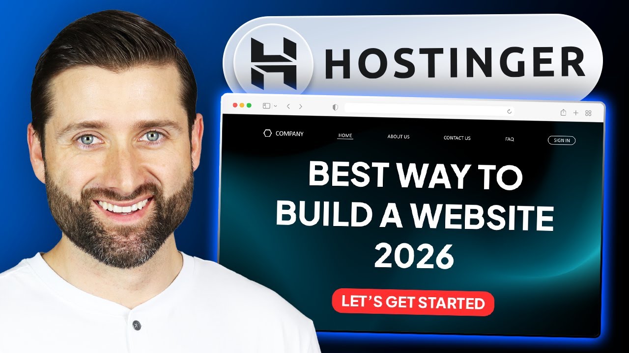 How to make a website in 2026 | Hostinger website builder TUTORIAL!
