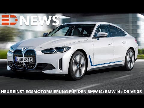 2023 BMW i4 eDrive 35 neue Einstiegsmotorisierung für den BMW i4 in Deutschland Electric Drive News