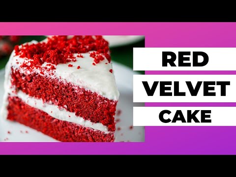 How to make Red Velvet Cake||red velvet cake  || red velvet cake from scratch@VillageFoodSecrets