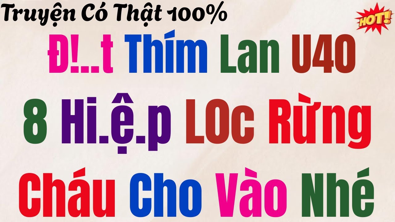 Nghe 5 Phút Đã Phê: " THÍM LAN TRẺ ĐẸP " | Truyện Làng Quê Việt Nam 2025