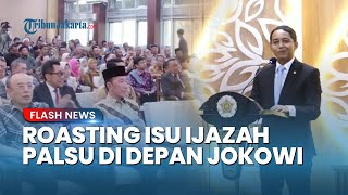 Di Depan Muka Jokowi! Raja Juli Roasting soal isu Ijazah saat Dies Natalis Fakultas Kehutanan UGM