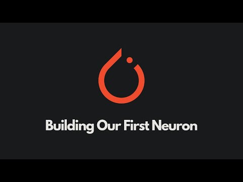 PyTorch Tutorial 3: Building Our First Neuron