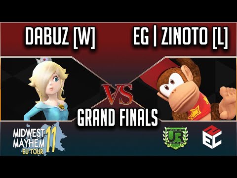 Midwest Mayhem 11 GRAND FINALS - Dabuz [W] (Rosalina) vs EG | Zinoto [L] (Diddy Kong)