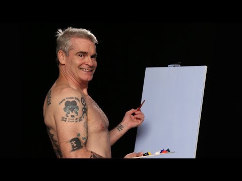Henry Rollins Paints Shirtless with The Shirtless Painter