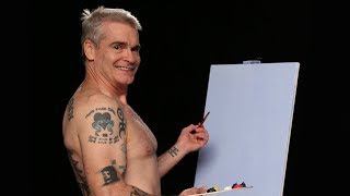 Henry Rollins Paints Shirtless with The Shirtless Painter