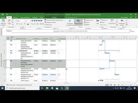 Learn how to create a project in 12 minutes in Microsoft Project 2016-2020.
